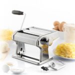 Aparat pentru Paste Proaspete cu Retete Frashta InnovaGoods - Manual, Multifunctional, Design Argintiu