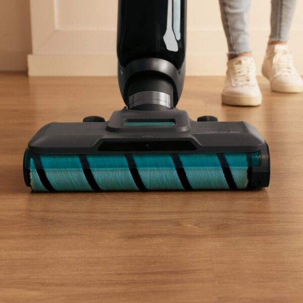 Aspirator vertical cu functie mop Cecotec FreeGo WashVacuum Spray, 250W, Autonomie 30minute, 2 rezervoare, Baza cu autocuratare - imagine 6