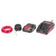 Motocoasa, trimmer, pentru tuns iarba, Worcraft, electric, cu acumulator, incarcator 20V Li-ion, maner telescopic, 24 cm - imagine 8