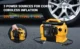 Compresor portabil cu acumulator AstroAI 3PLYE, 12V DC, 160PSI, Digital, Structura metalica, Adaptoare incluse - imagine 10