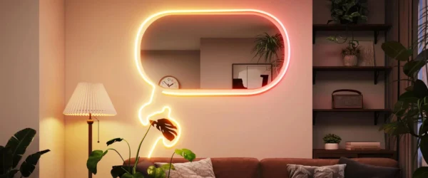 Banda LED Neon Govee H61D5 RGBIC, Inteligenta, 5m, Sincronizare Muzica, Matter, Wifi, Alexa, Google Asistant - imagine 8
