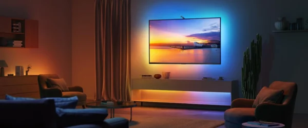 Banda LED Govee TV Backlight 3 Lite, H6099, Wi-Fi + Bluetooth, RGBICW, Camera, 75-85 inch, Fisheye Correction - imagine 8