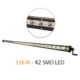 Bara LED Auto Carguard Off Road, 126W, 42 SMD LED-uri, 8400 lm