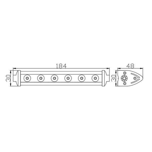 Bara LED Auto Carguard Off Road, 18W, 6 SMD LED-uri, 1200 lm - imagine 7