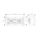 Bara LED Auto Carguard Off Road, 40W, 40 SMD LED-uri, 4200 lm - imagine 7