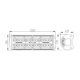 Bara LED Auto Carguard Off Road, 80W, 80 SMD LED-uri, 8200 lm - imagine 7