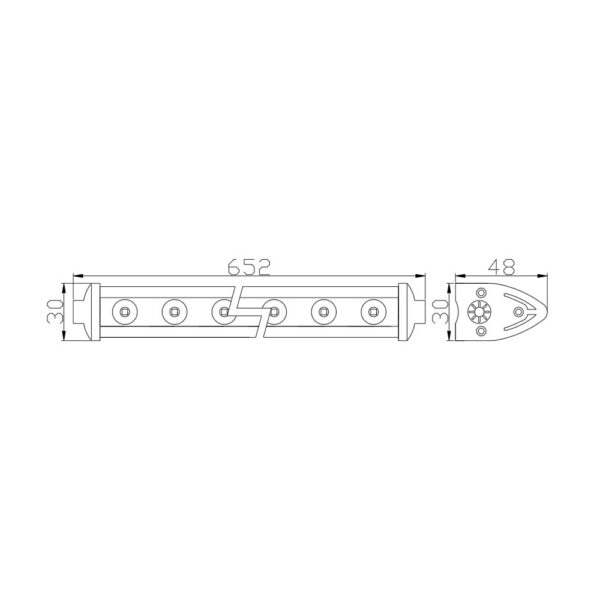 Bara LED Auto Carguard Off Road, 72W, 24 SMD LED-uri, 4800 lm - imagine 7