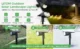 Set 2 bucati Lampa solara LITOM LTCD190 12 leduri, IP67 lumina alba calda, senzor de lumina - imagine 7