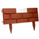 Gard de gradina decorativ, cu iluminare solara, set 4 buc, 42x29 cm - imagine 2