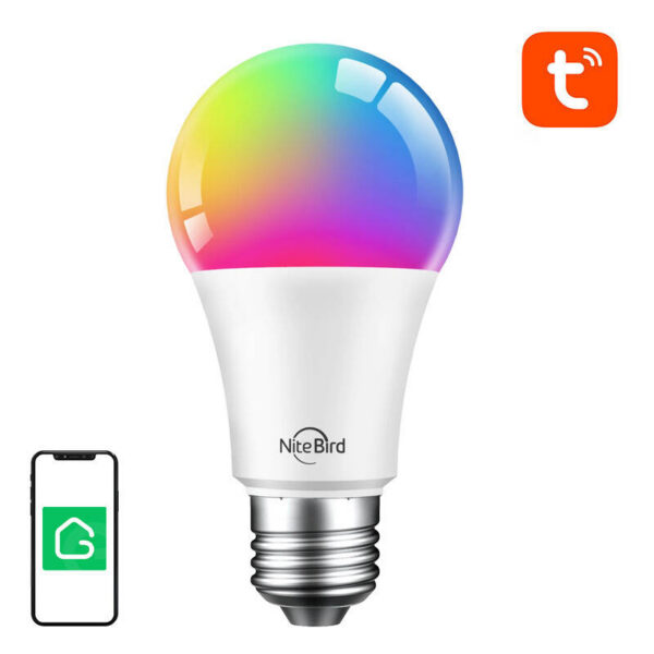 Bec LED RGB Smart Gosund WB4, RGB+CW, 9W, Control din aplicatie - imagine 1
