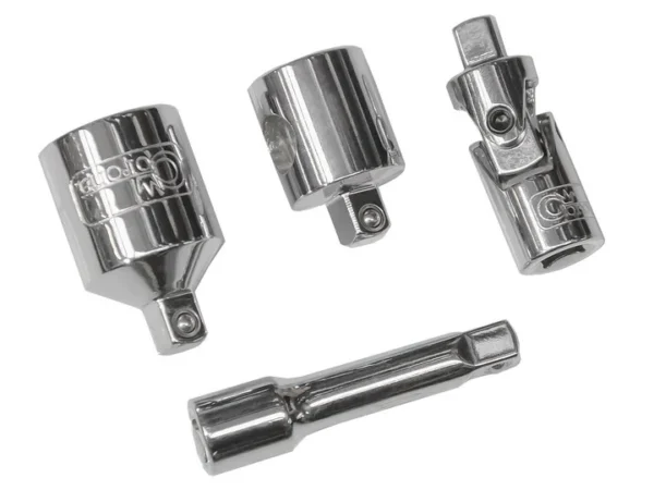 Set capete diverse cu cheie, sertar TIP A (385x150 mm) pentru dulap mobil, 1/4", 4-14 mm, 44 elemente, RICHMANN EXCLUSIVE - imagine 8