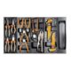 Dulap mobil pentru unelte, 7 sertare, 900x927x465 mm, contine 18 seturi de unelte, 268 elemente, RICHMANN EXCLUSIVE - imagine 6