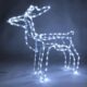 Decoratiune Craciun, ren, 144 LED, 230V, 59x27.5x64 cm - imagine 2