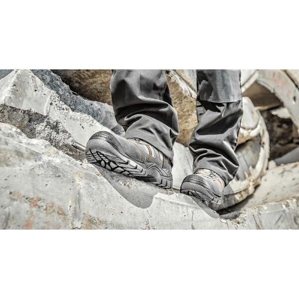 Pantofi de lucru din piele de caprioara, S1P, SRA, marimea 40, NEO - imagine 4