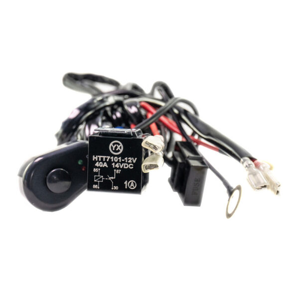 Cablu cu intrerupator pentru bara sau proiector LED, Carguard, doua iesiri, 12-24V - imagine 1