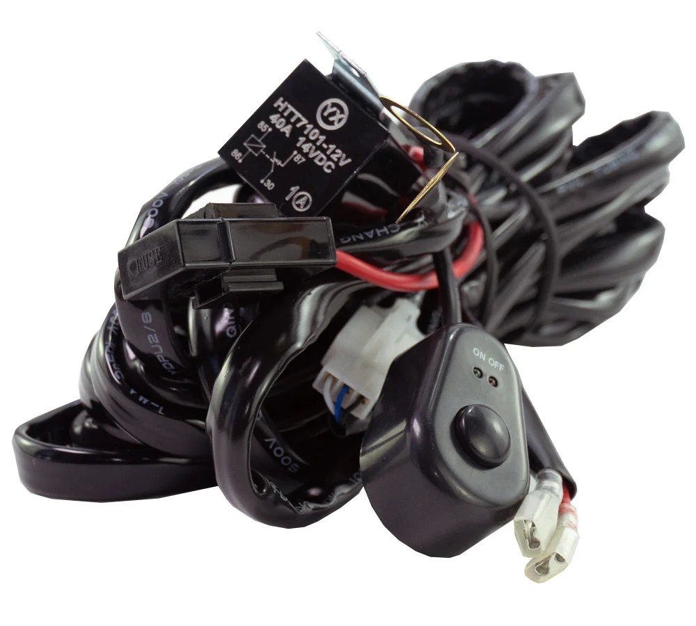 Cablu cu intrerupator pentru bara sau proiector LED, Carguard, o iesire, 12-24V