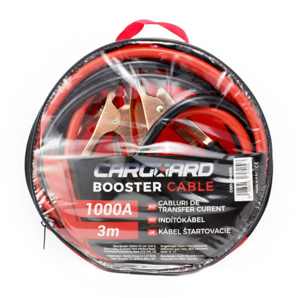 Cablu de transfer curent auto, CARGUARD, 1000 A, lungime 3 m - imagine 2