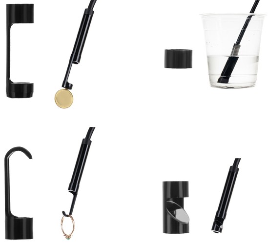 Camera endoscop profesionala Bigstren cu ecran LCD 4.3", cablu 5 m, Full HD, IP67, 4 capete interschimbabile