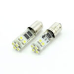LED pentru interior/portbagaj Carguard CAN101, 56 lumeni, BA9S, Canbus, 12V, set 2 buc