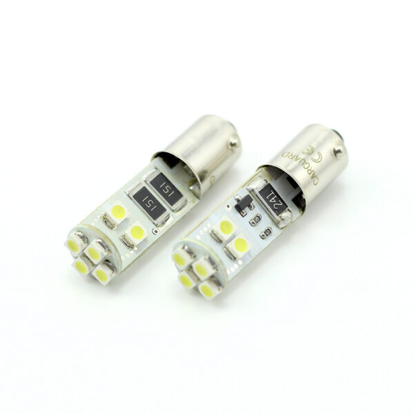 LED pentru interior/portbagaj Carguard CAN101, 56 lumeni, BA9S, Canbus, 12V, set 2 buc - imagine 1