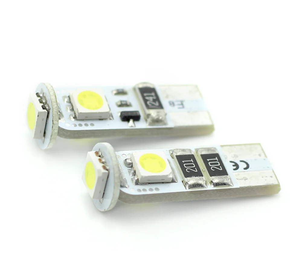 LED pentru interior/portbagaj Carguard CAN104, 54 lumeni, T10, Canbus, 12V, set 2 buc
