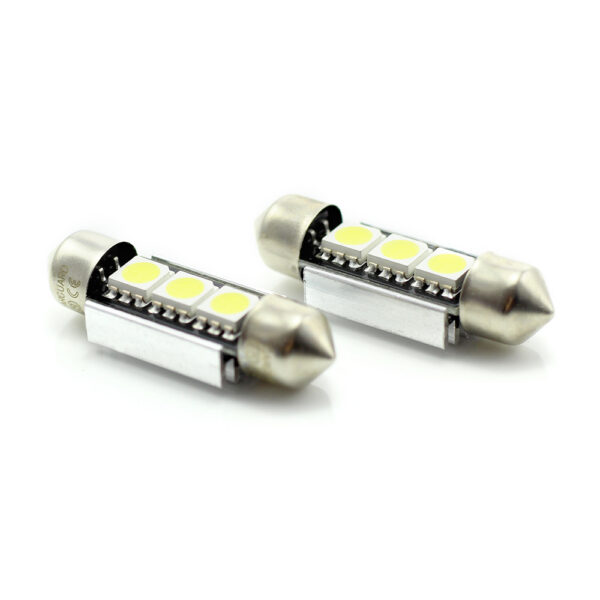 LED sofit pentru plafoniera Carguard CAN106, 36 mm, 54 lumeni, Canbus, 12V, set 2 buc - imagine 4