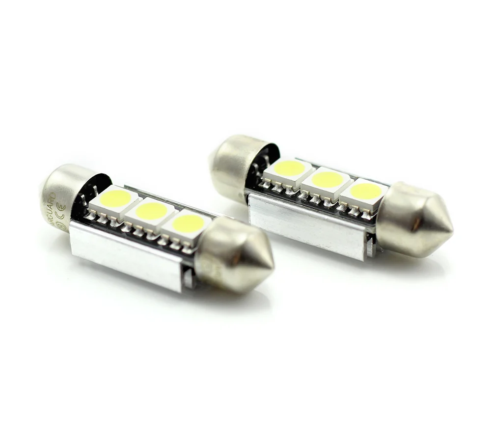 LED sofit pentru plafoniera Carguard CAN106, 36 mm, 54 lumeni, Canbus, 12V, set 2 buc