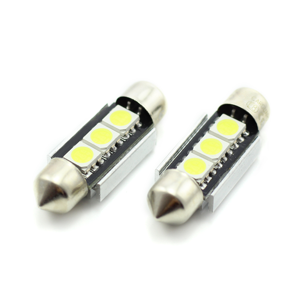 can106-led-sofit-plafoniera.jpg LED sofit pentru plafoniera Carguard CAN106, 36 mm, 54 lumeni, Canbus, 12V, set 2 buc - imagine 1
