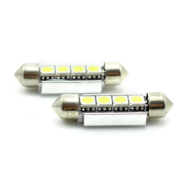 LED sofit pentru plafoniera si numar de inmatriculare Carguard CAN107, 39 mm, 72 lumeni, 12V, set 2 buc - imagine 4
