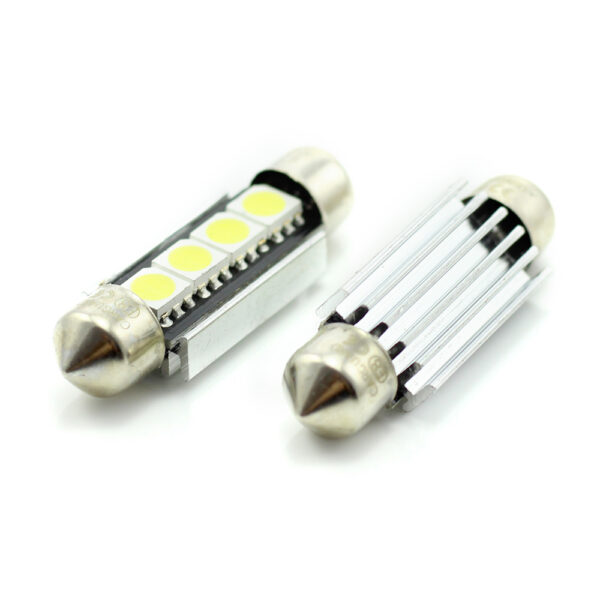 LED sofit pentru plafoniera si numar de inmatriculare Carguard CAN107, 39 mm, 72 lumeni, 12V, set 2 buc - imagine 3
