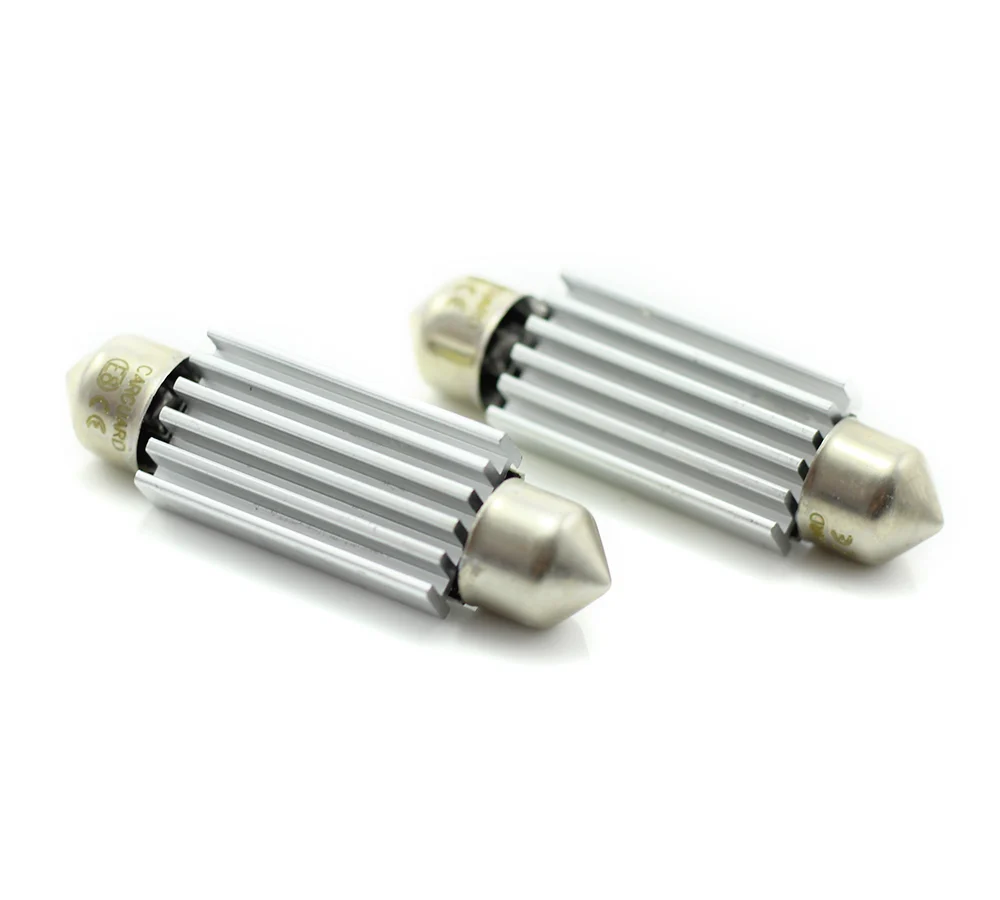 LED sofit pentru plafoniera si numar de inmatriculare Carguard CAN108, 41 mm, 72 lumeni, 12V, set 2 buc