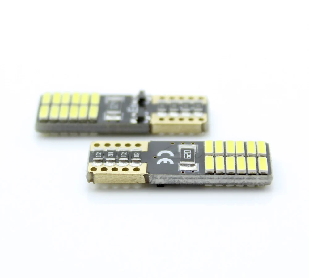 LED pentru iluminat interior/portbagaj Carguard CAN115, set 2 buc, 168 lumeni, T10, Canbus, 12V