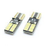 LED pentru iluminat interior/portbagaj Carguard CAN115, set 2 buc, 168 lumeni, T10, Canbus, 12V