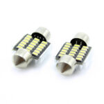 LED sofit pentru plafoniera si numar de inmatriculare Carguard CAN116, 31 mm, 170 lumeni, 12V, set 2 buc