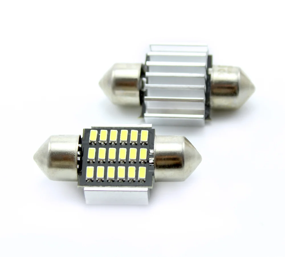 LED sofit pentru plafoniera si numar de inmatriculare Carguard CAN116, 31 mm, 170 lumeni, 12V, set 2 buc