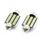 LED sofit pentru plafoniera si numar de inmatriculare Carguard CAN117, 36 mm, 189 lumeni, 12V, set 2 buc