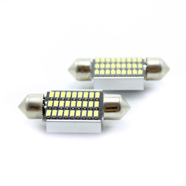 LED sofit pentru plafoniera si numar de inmatriculare Carguard CAN117, 36 mm, 189 lumeni, 12V, set 2 buc - imagine 2