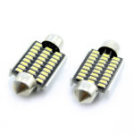 LED sofit pentru plafoniera si numar de inmatriculare Carguard CAN118, 39 mm, 189 lumeni, 12V, set 2 buc