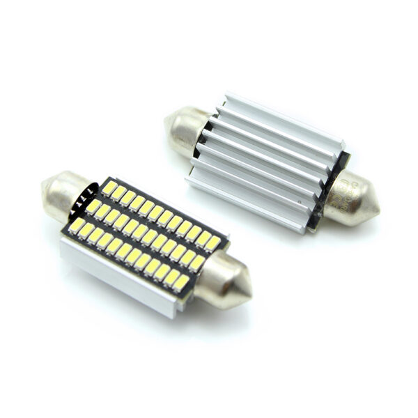 LED sofit pentru plafoniera si numar de inmatriculare Carguard CAN119, 41 mm, 252 lumeni, 12V, set 2 buc - imagine 3