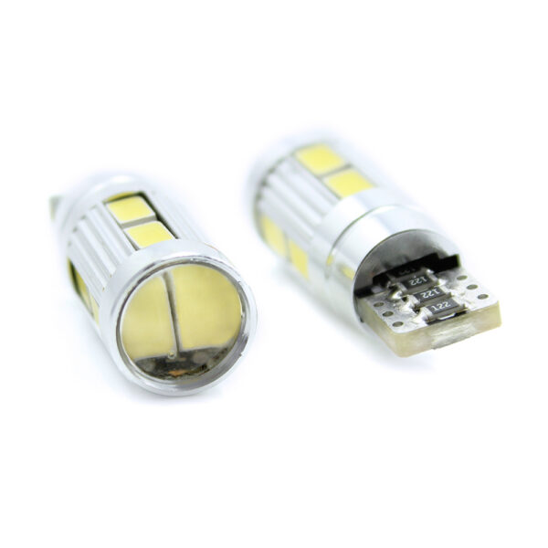 LED auto auxiliar Carguard CAN121, 300 lumeni, T10, Canbus, 12V, set 2 buc - imagine 2