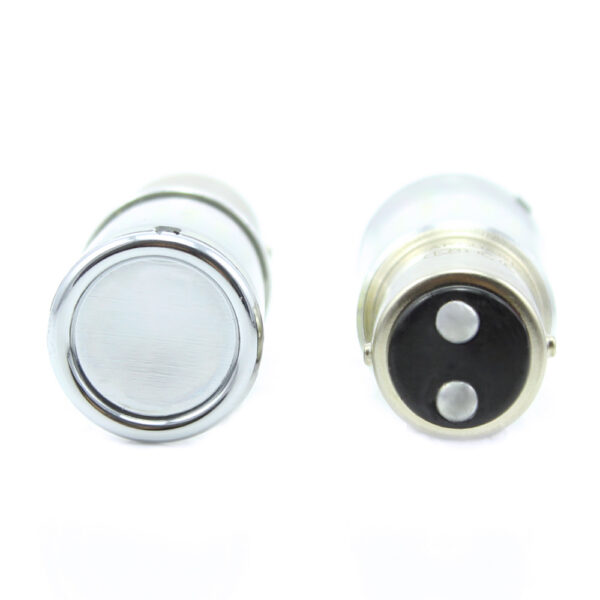 LED auto auxiliar Carguard CAN124, 400 lumeni, BA15D, Canbus, 12V, set 2 buc - imagine 3