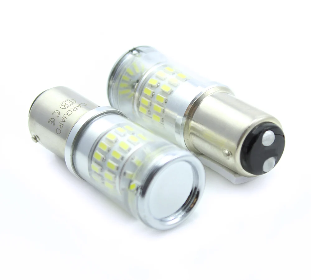 LED auto auxiliar Carguard CAN124, 400 lumeni, BA15D, Canbus, 12V, set 2 buc