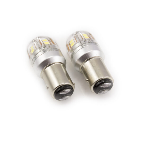 LED auto auxiliar Carguard P21/5W, 12-24V, 880 lumeni, BA15D, Canbus, set 2 buc - imagine 3