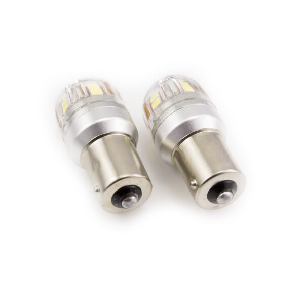 LED auto auxiliar Carguard P21W, 12-24V, 880 lumeni, BA15S, Canbus, set 2 buc - imagine 3