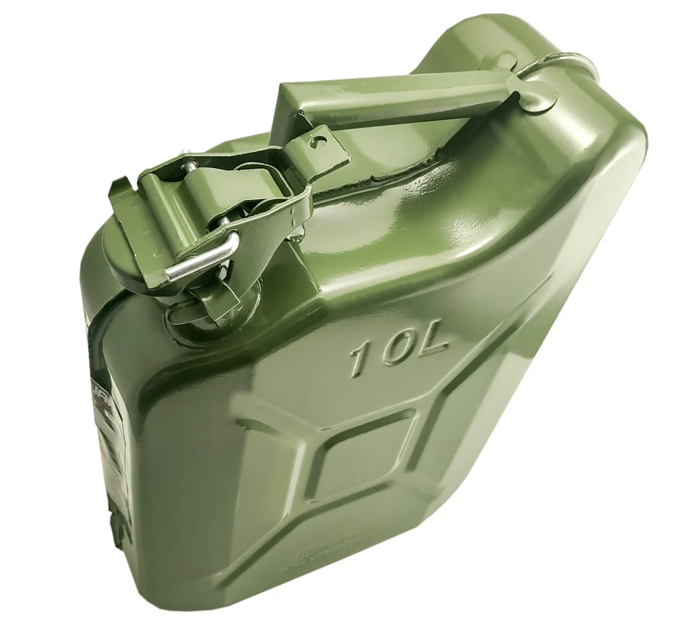 Canistra metalica pentru combustibil Carguard, 10 L, tabla otel laminata la rece