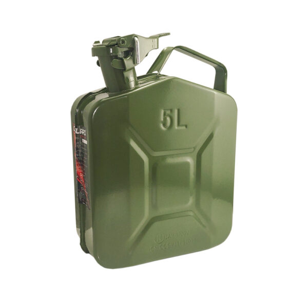 Canistra metalica pentru combustibil Carguard, 5 L, tabla otel laminata la rece - imagine 1
