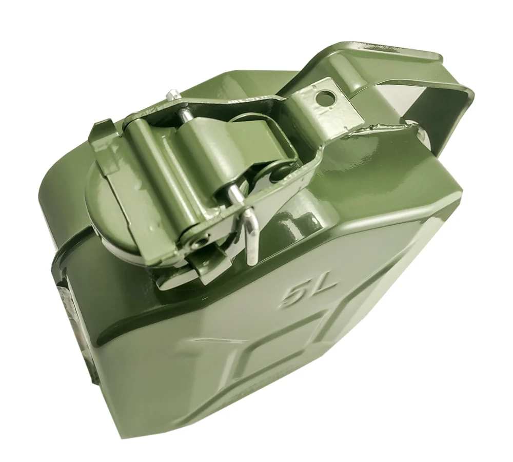 Canistra metalica pentru combustibil Carguard, 5 L, tabla otel laminata la rece