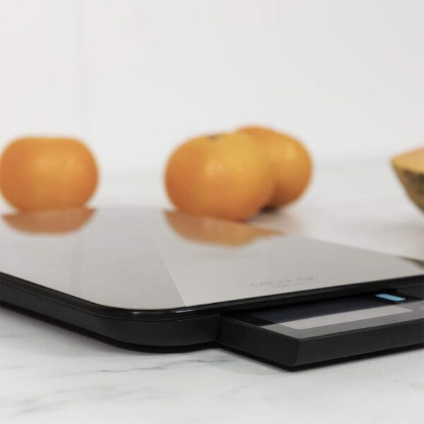 Cantar de bucatarie Cecotec Smart Cook Control 9000, Inox, 10kg,  rezistent la apa, masurare solode si lichide - imagine 5