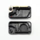 Carcasa cheie tip briceag, cu 3 butoane si cheie flip, Carguard - imagine 2