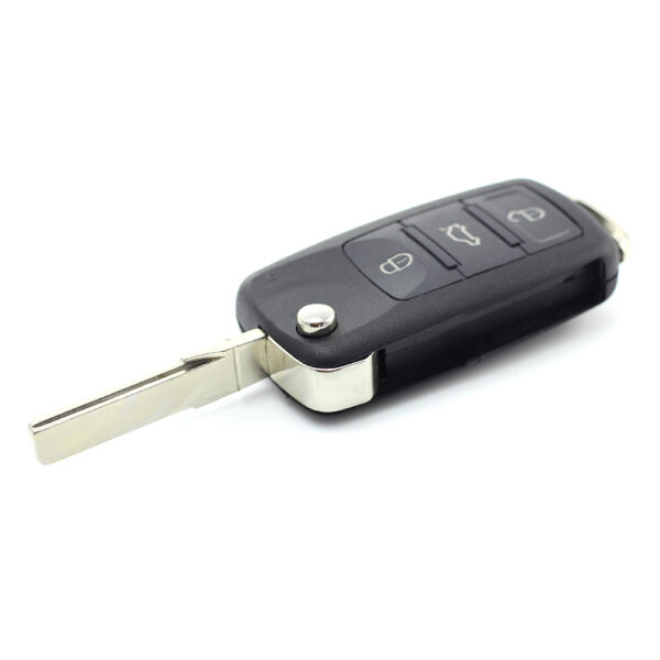 Carcasa cheie tip briceag pentru Audi A8, cu 3 butoane, fara buton de panica, Carguard - imagine 2